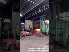 Barre préchauffée transportée de Furance pour la forge de brides en acier inoxydable/acier au carbone